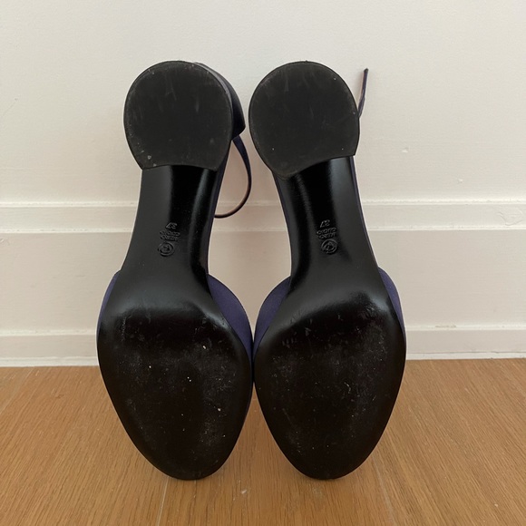 3.1 Phillip Lim Satin Block Heel Pumps - Picture 6 of 6